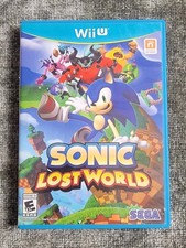 Nintendo Wii U - Sonic Lost World Game 2013 - Excellent With Manual - Tested