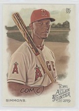 2019 Topps Allen & Ginter Andrelton Simmons #217 uu6