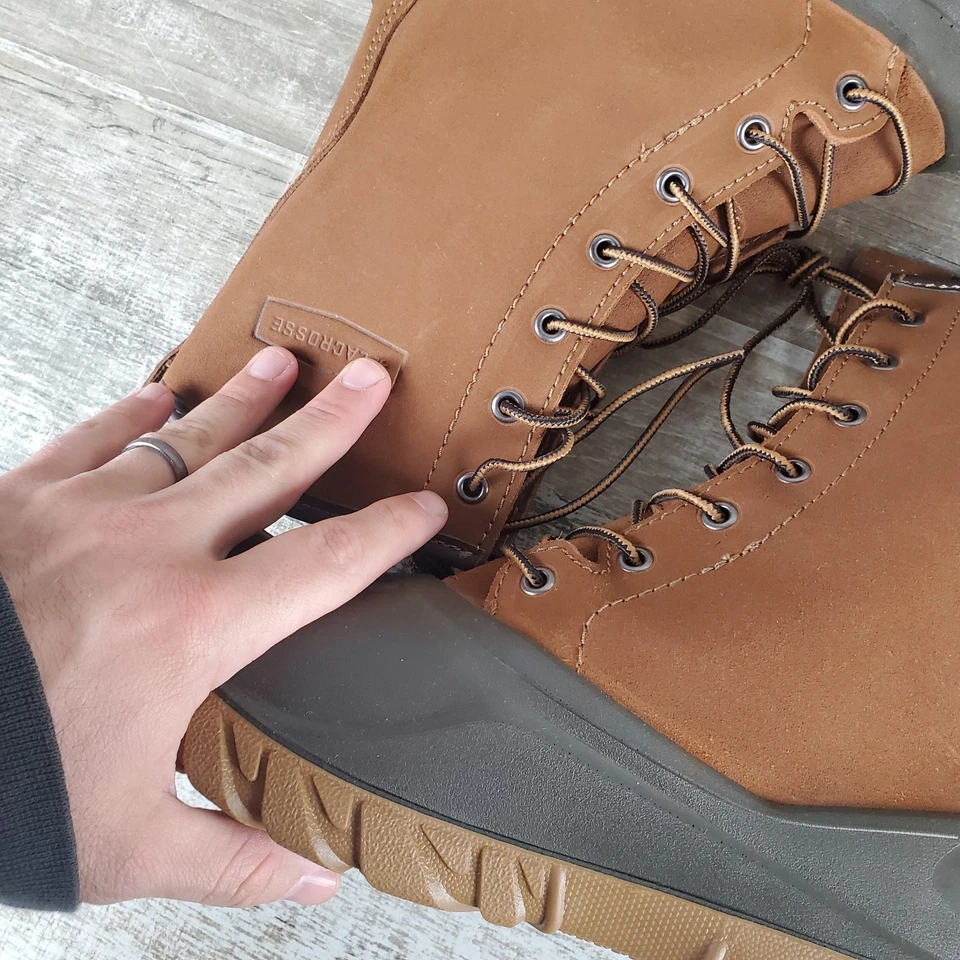 Lacrosse 10” Aero Timber Top Boots Size 11 Style 664501 Clay Brown - Image 2 of 4