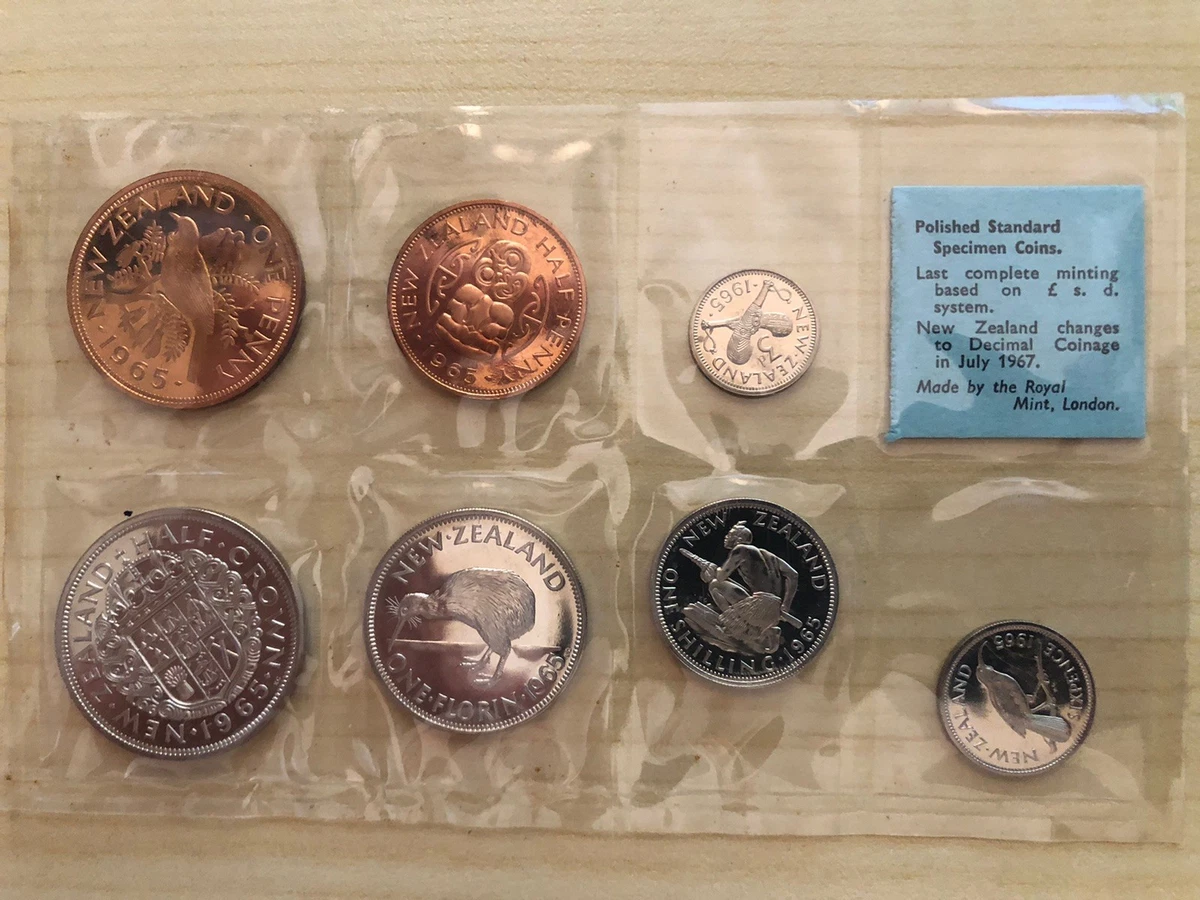 Uncirculated Uncertified 1965 New Zealand Coins for sale | eBay