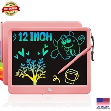 Eye-Protective 12-Inch Doodle Board - Erasable Drawing Tablet for All Ages