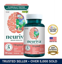 AUTHENTIC NEURIVA Original Brain Health & Memory Support   exp 8/2026