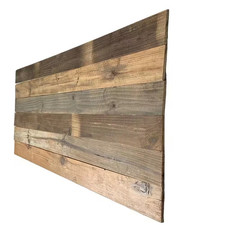 79 In. X 4.8 In. X 0.4 In. Rustic Look Weathered Reclaimed Barn Wood Panels Set