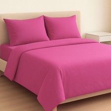 MAXIME MAISON Completo Lenzuola Matrimoniali in Cotone Made in Italy Set