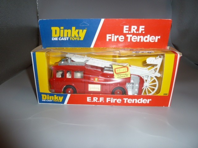 Dinky 266, ERF Fire Tender - Free Price Guide & Review