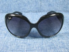 Ray-Ban Jackie Ohh II Black / Grey Gradient 60 mm Sunglasses RB4098 601/8G 60-14