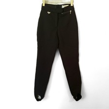 Vintage Fera Stirrup Ski Pants Black 8R