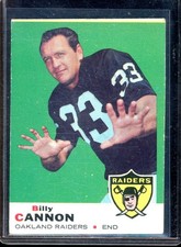 Billy Cannon 1969 Topps Football #68