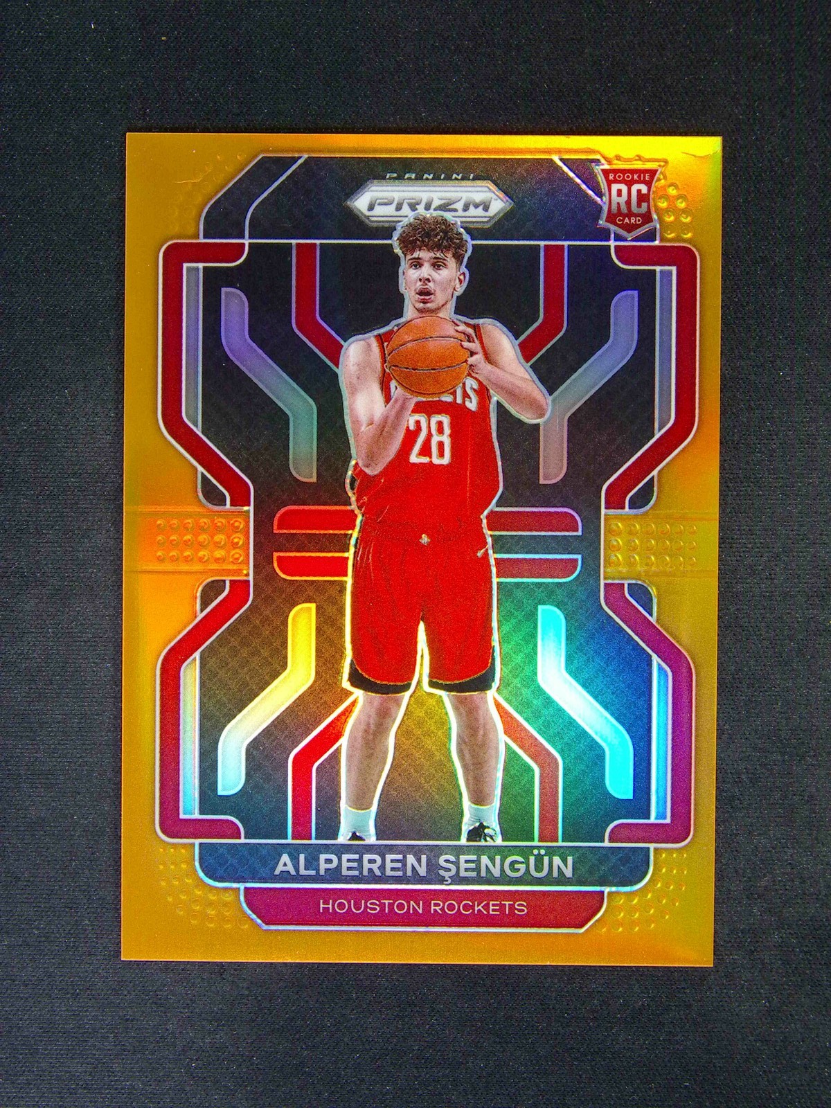 2021-22 Panini Prizm Alperen Sengun #318 RC Rookie Orange /49