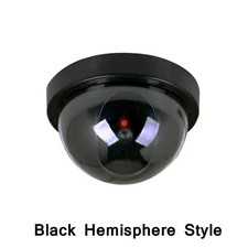 Dummy Security CCTV Dome Camera Fake Surveillance Cam Flashing Red LED