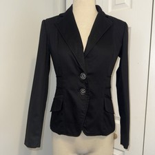 Banana Republic Women  s Blazer/Jacket Career Black Size 0