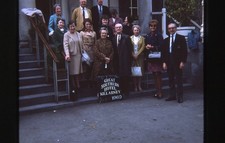 Killarney Ireland 1969 Great Southern Hotel People Group Travel Kodachrome Slide