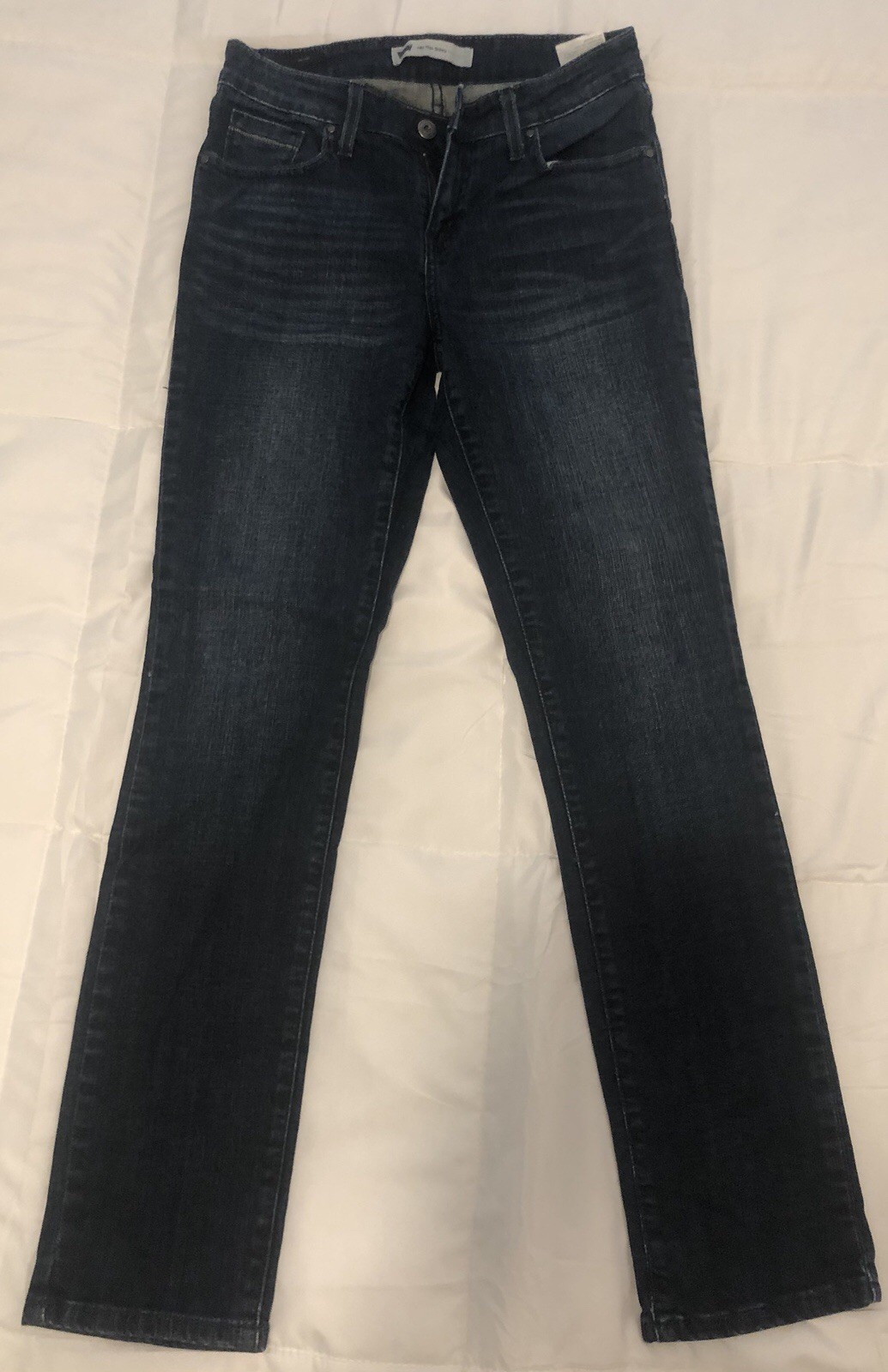 Levis Jeans Women's Size 27 x 32 Blue Denim Mid Rise Skinny