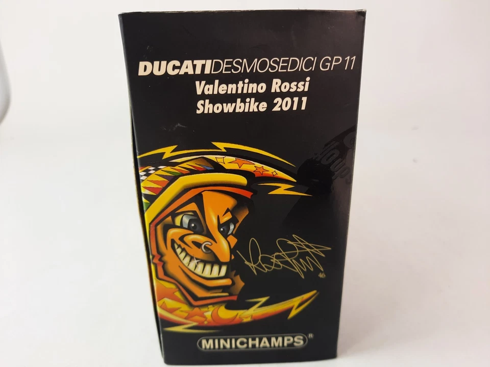 Minichamps Ducati Desmosedici GP11 Valentino Rossi showbike 2011 1/12 122100146 - Immagine 3 di 4