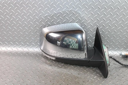 14-21 Grand Cherokee Chrome Passenger Right RH Power Door Mirror Blind Spot OEM