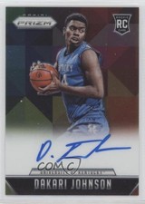 2015-16 Panini Prizm Rookie Signatures Dakari Johnson #RS-DJ Auto 9cr