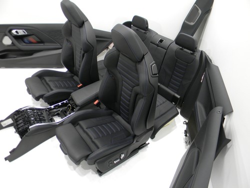 BMW 2er G42 m2 Lederausstattung Sportsitze Sitze Seats Leather Vernasca Black