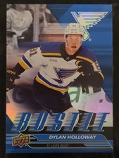 2025-26 Upper Deck Series 1 Ice Hockey NHL Bustle Dylan Holloway #B-6