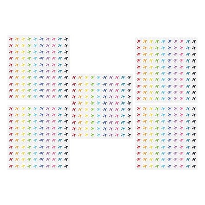 500 Pcs Aufkleber Für Reiseziele Mini Sticker Standort-Tracker-Aufkleber