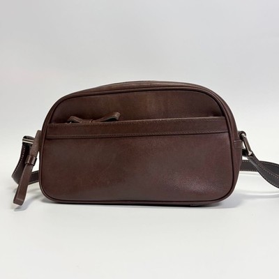 Extremely beautiful item COACH Coach Old Coach shoulder bag leather brown 9438