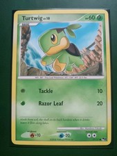 Pokémon TCG Karte - Turtwig (2008 Pop Series Promos 8 17/17 Vintage Englisch)