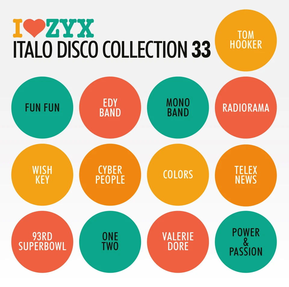 CD ZYX Italo Disco Collection 33 von Various Artists 2CDs