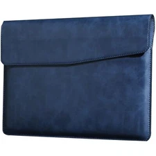 Leather Laptop Sleeve for MacBook Pro 14 Inch M3 M2 Pro/Max 2023 & M1 Case,Sl...
