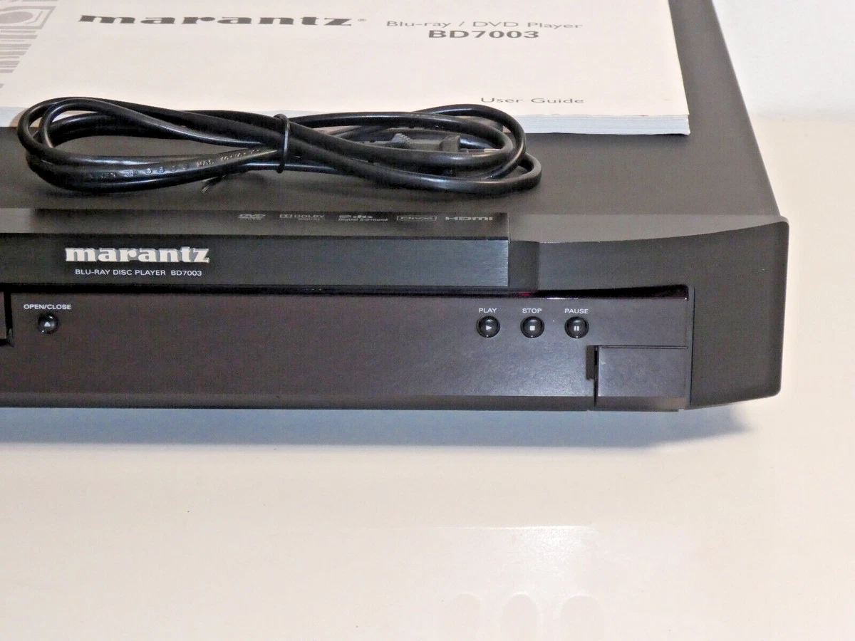 Marantz BD7003 High-End Blu-ray Schwarz inkl. FB&BDA, 2 Jahre Garantie