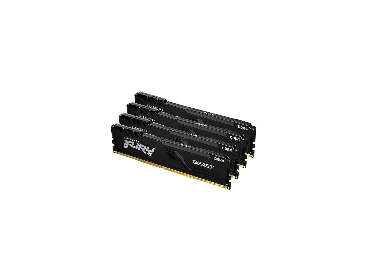 Kingston FURY Beast 128GB (4 x 32GB) 288-Pin PC RAM DDR5 5200 (PC5