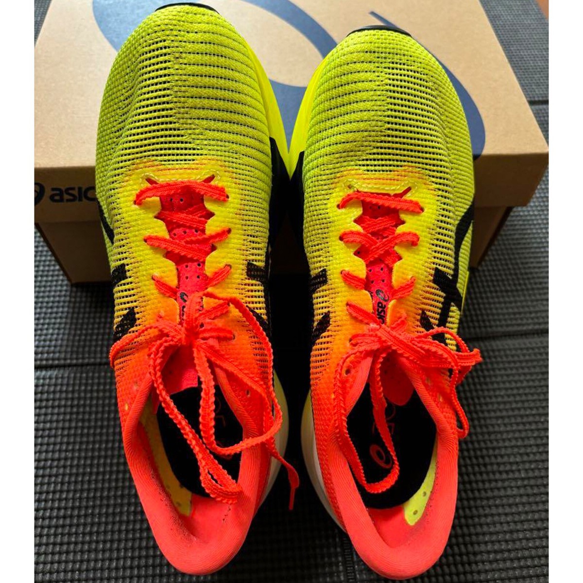 ASICS METASPEED EDGE PARIS Safety Yellow Black JP25.0 US6.5