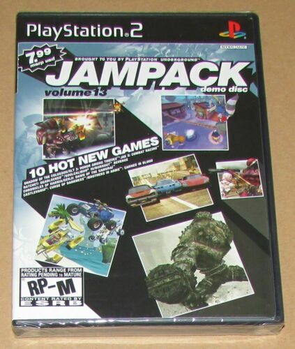 Disque démo Jampack Vol. 13 (Sony PlayStation 2) flambant neuf / livraison rapide - Photo 1 sur 2