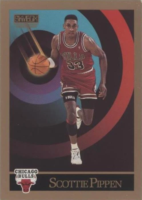 Scottie Pippen Basketball Chicago Bulls Sports Trading Cards