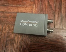 SDI to HDM + SDI Mini HD Video Micro Converter 1 to 2 Audio Format Detection Q6