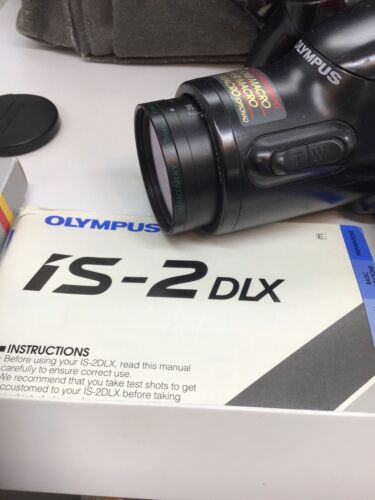 Olympus IS 2 ED ~ 35 - 135 Zoom f/4.5 - 5.6 ~35mm Film Camera + 