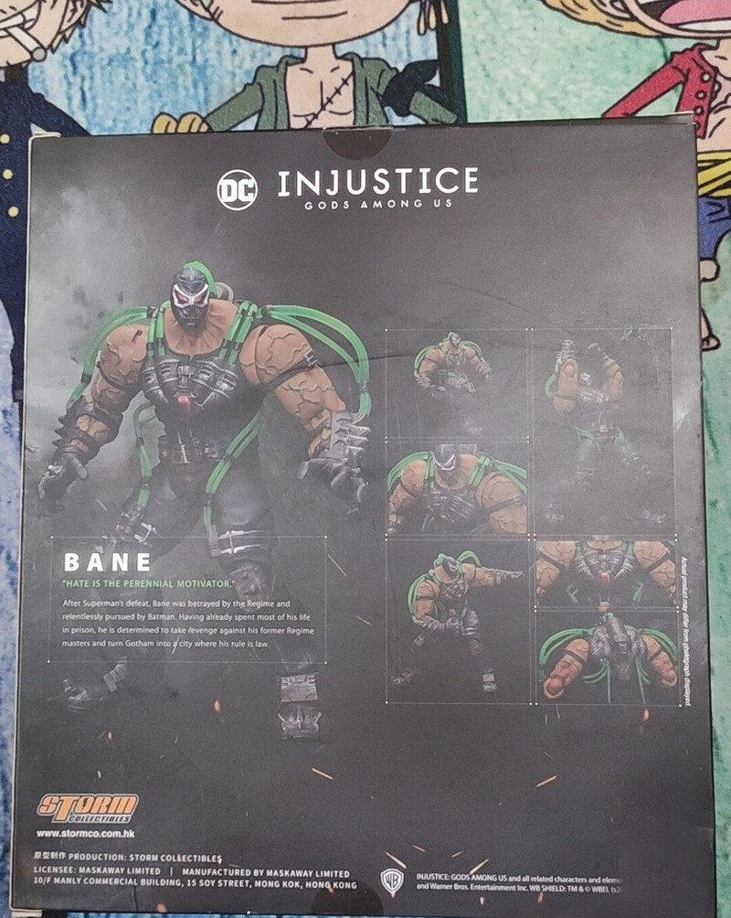 New Storm DC Injustice League Bane 1/12 Scale Male 6″ Figures IN