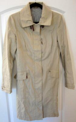 Brunello Cucinelli Khaki Cotton Water-repellent Light Coat Sz - Main Image