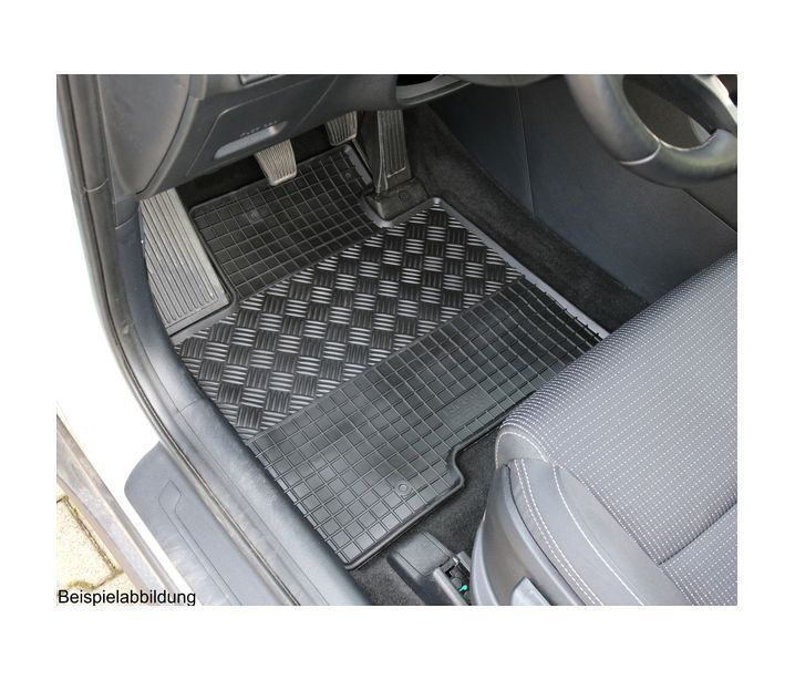 Black Rubber Car Floor Mats for Peugeot 207 2006 2007 2008 2009 eBay