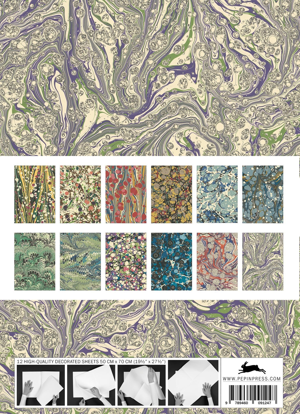 Thumbnail - Pepin Van Roojen | Marbled Paper Designs | Taschenbuch | Deutsch
