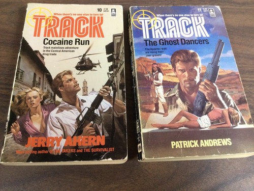 7 TRACK Books By Jerry Ahern 1, 2, 5, 7, 8, 10, 11 ACCEPTABLE Lot - Picture 15 of 18