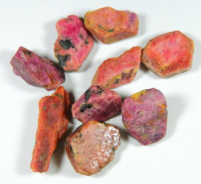 260 Ct BULK LOT 100% Natural Ruby Sapphire Corundum Rock Rough