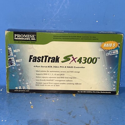 PROMISE FASTTRAK SX4300 KONTROLER SATA 3Gbps PCI-X