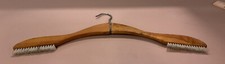 Coat Hanger with Clothes Brush Vintage Foldable Made in Germany