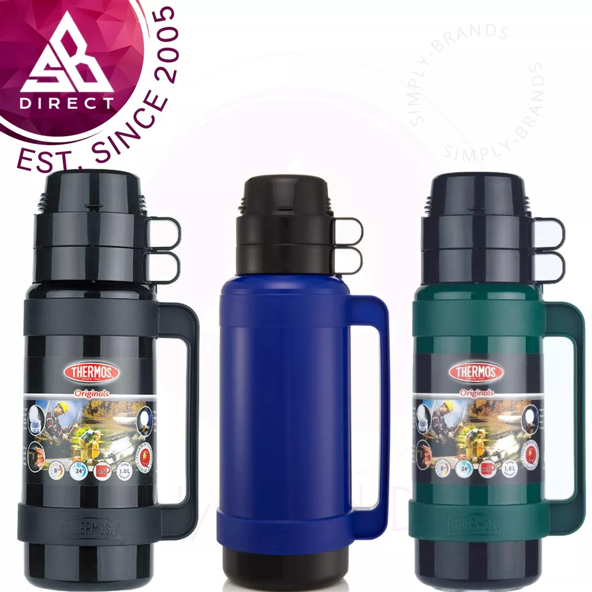 1.8l Bottles  Reusable Water Bottles 24 Hours Cold 12 Hours Hot