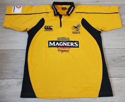 London Wasps Rugby shirt 11/13 loin de Canterbury