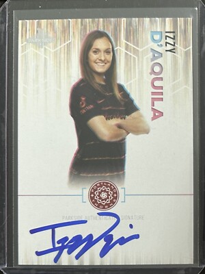 2023 Parkside NWSL Vol. 1 Izzy D'Aquila Rookie Auto Signature Series /400 RC