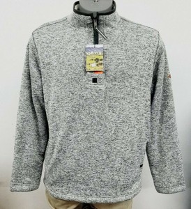 Orvis Classic 1/4 Zip Fleece Lined Pullover,Grey Heather,M 745934180861 | eBay
