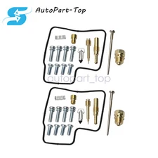 2x Carburetor Rebuild Kit For Honda VT750DC Shadow Spirit 02-07 Part# 261613