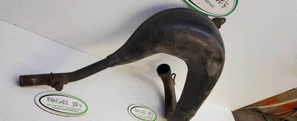 93-01 Yamaha YZ80 cabezal de escape #4ES-14610-00-00 Foto 3 de 4