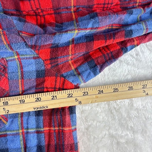 The Highlander Flannel by Bud Burma Button Up Long Sleeve Men's Large - Picture 7 of 8
