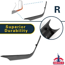 1PC Black Door Mirror Arm Cover for 2018-2023 Freightliner Cascadia RH Side